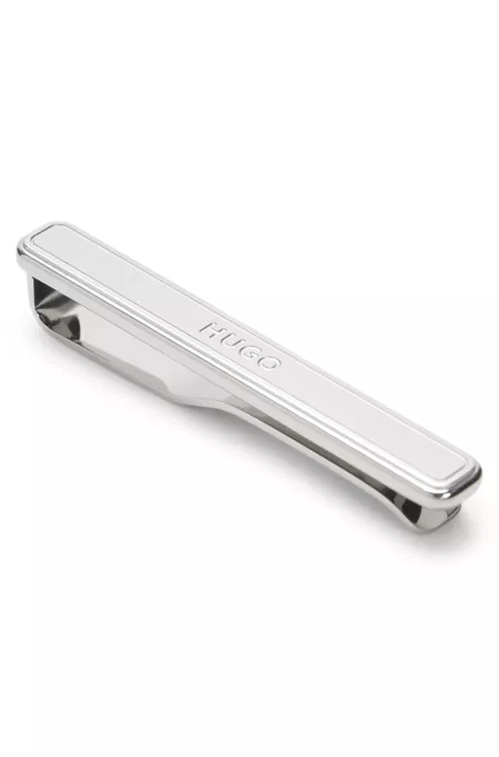 Stainless-steel tie clip