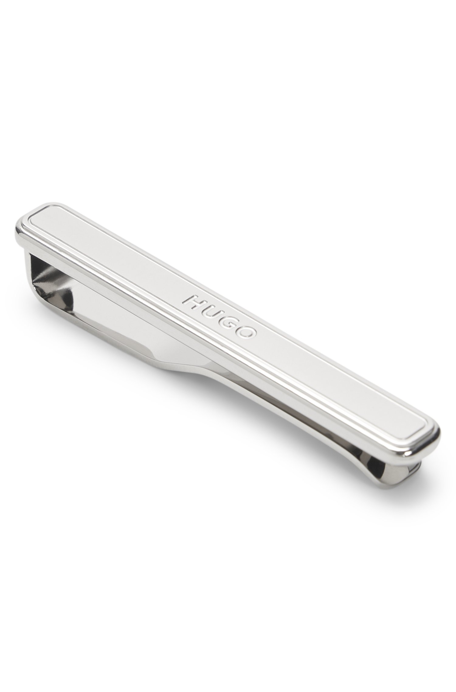 Hugo Stainless-steel tie clip slipsar herr