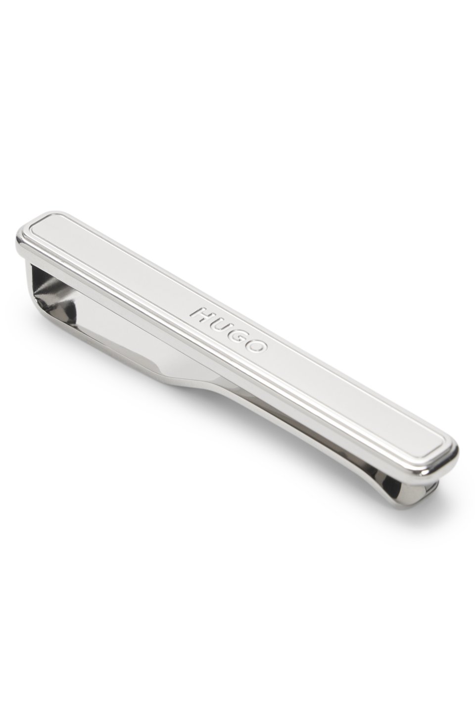 Stainless-steel tie clip