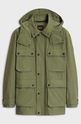 Relaxed-fit jacket, Green