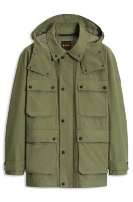 Boss Relaxed-fit jacket bomberjackor herr – bild 4