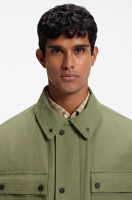 Relaxed-fit jacket, Green