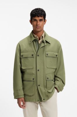 Relaxed-fit jacket, Green