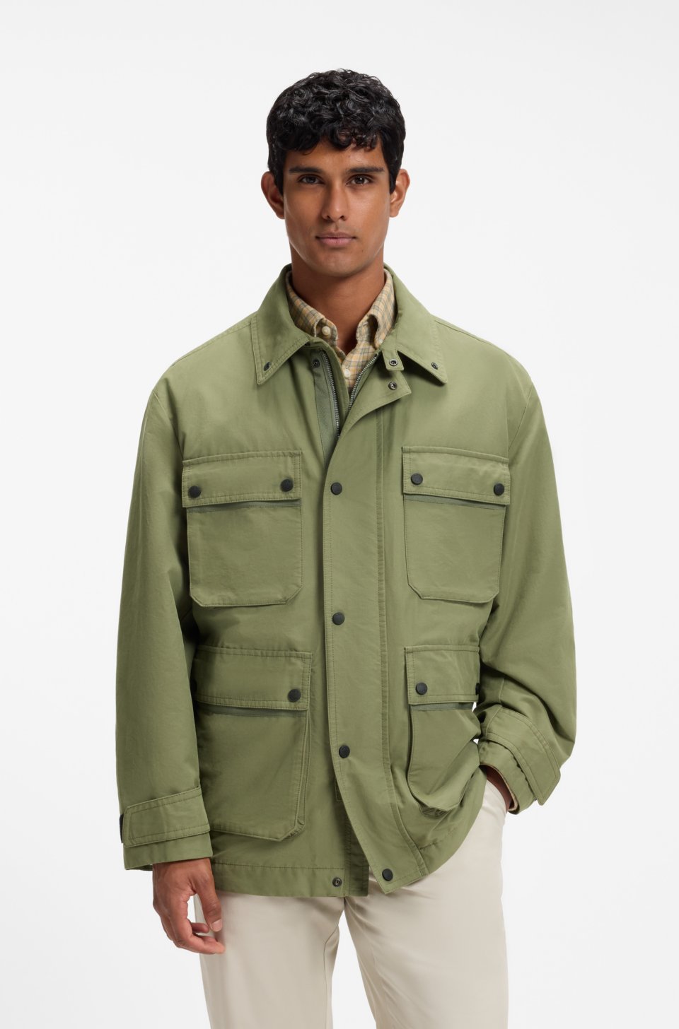 Relaxed-fit jacket
