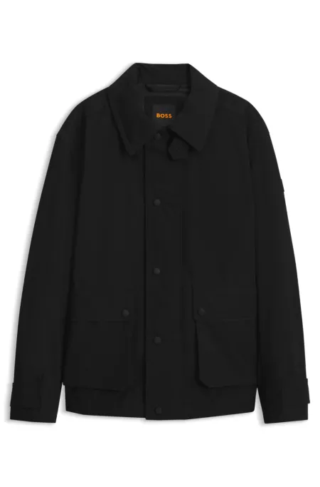 Jacke aus Baumwoll-Mix