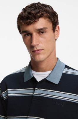 Relaxed-fit polo shirt , Dark Blue