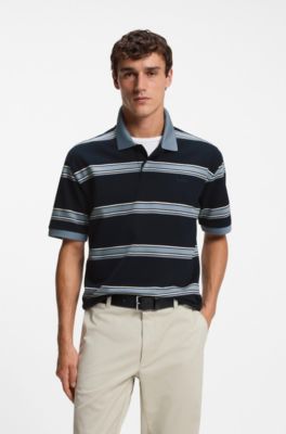 Relaxed-fit polo shirt , Dark Blue