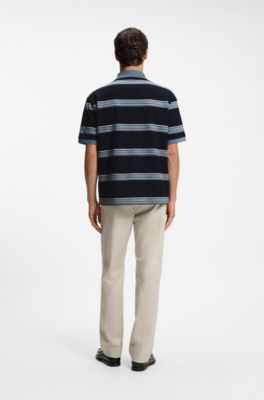 Relaxed-fit polo shirt , Dark Blue