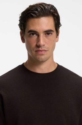 Relaxed-fit T-shirt , Dark Brown