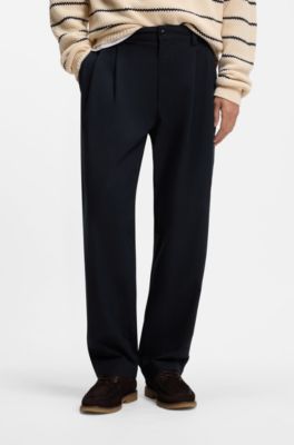 Straight-fit trousers, Dark Blue