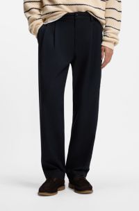 Straight-fit trousers, Dark Blue