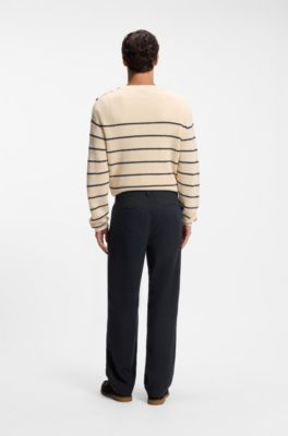 Straight-fit trousers, Dark Blue