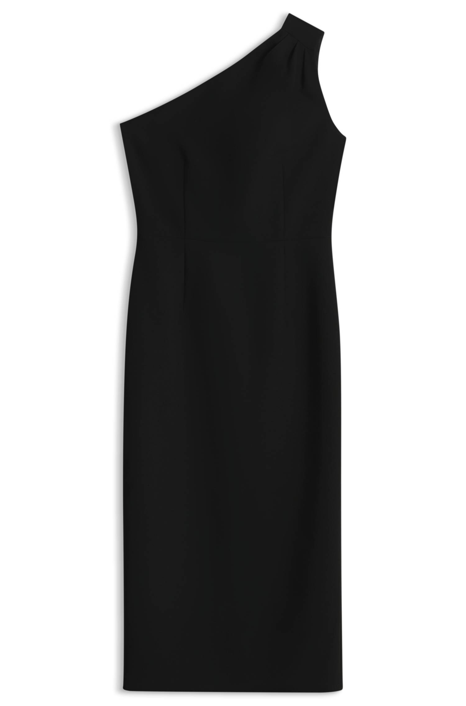 Hugo One-shoulder midi dress with belt detail klänningar dam – bild 4