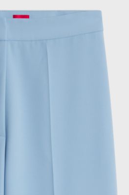 Straight-fit trousers , Light Blue