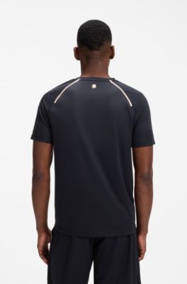 Active moisture-wicking T-shirt, Dark Blue