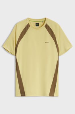 Active moisture-wicking T-shirt, Yellow