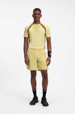 Active moisture-wicking T-shirt, Yellow
