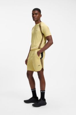 Active moisture-wicking T-shirt, Yellow