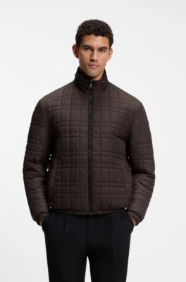 Reversible zip-up jacket, Black