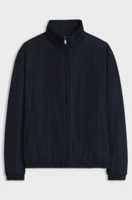 Chaqueta reversible con cremallera, Azul oscuro