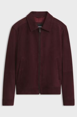 Suede jacket, Dark Brown