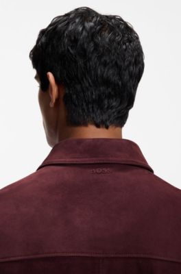 Suede jacket, Dark Brown