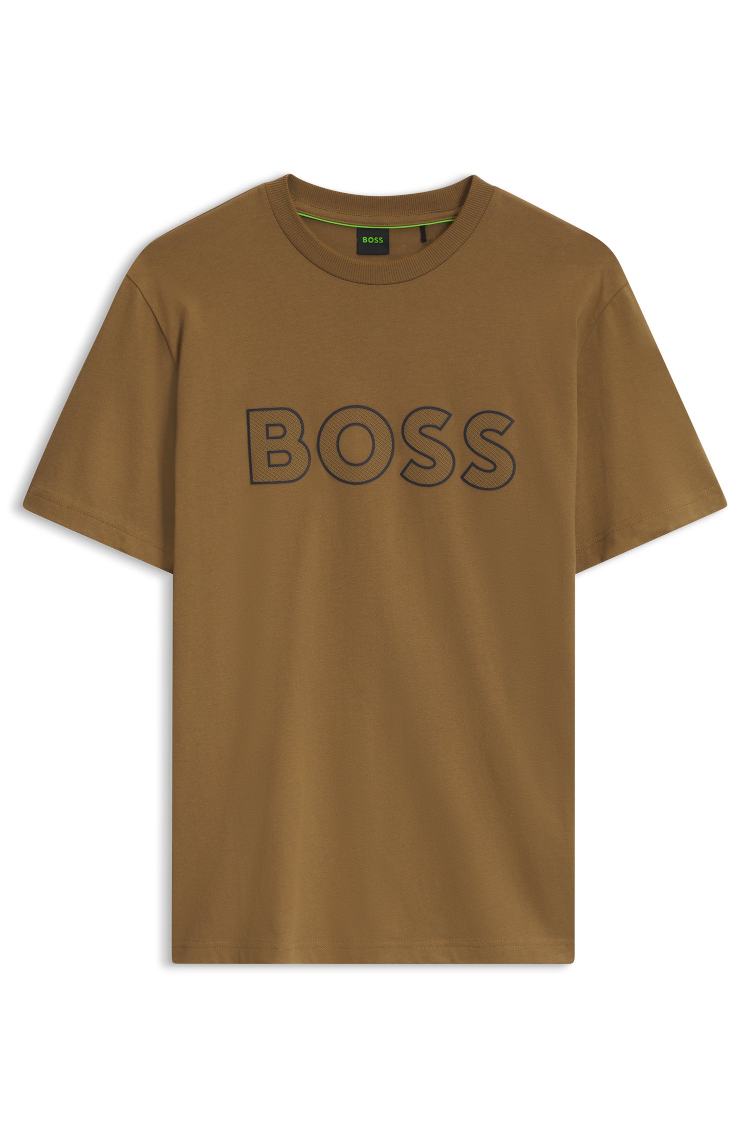 Boss Cotton T-shirt with logo herr