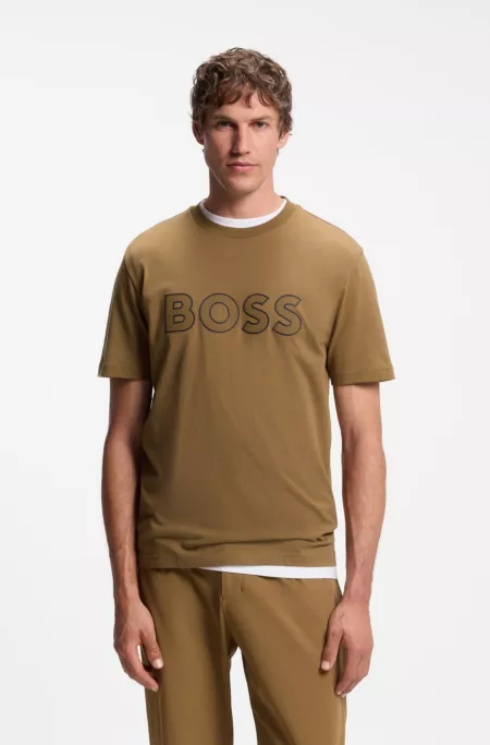 T-Shirt aus Baumwolle mit Logo