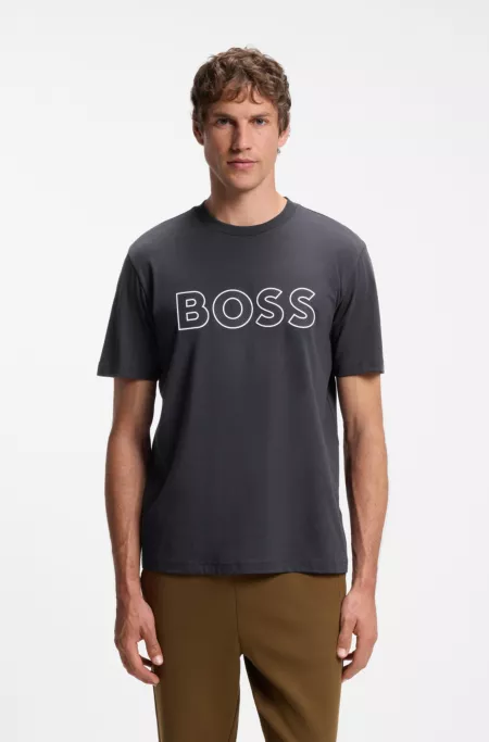 T-Shirt aus Baumwolle mit Logo