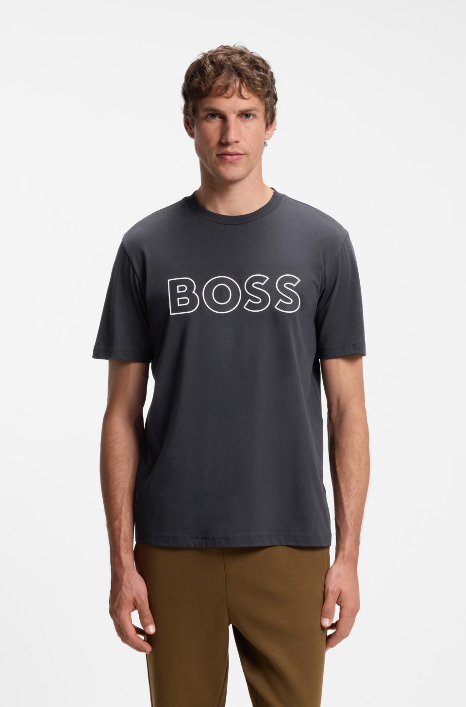 Cotton T-shirt with logo