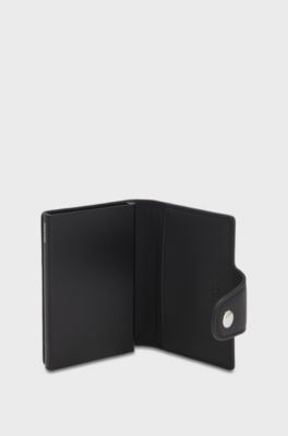 Logo card holder with Secrid technology, Black