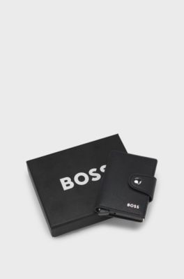 Logo card holder with Secrid technology, Black