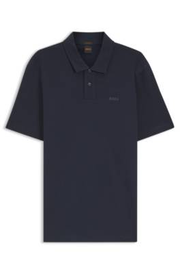Classic cotton polo shirt with logo 1