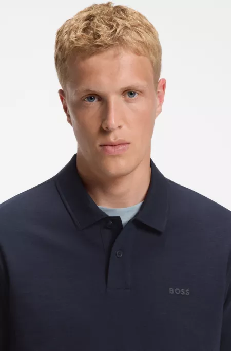 Klassisches Poloshirt aus Baumwolle mit Logo