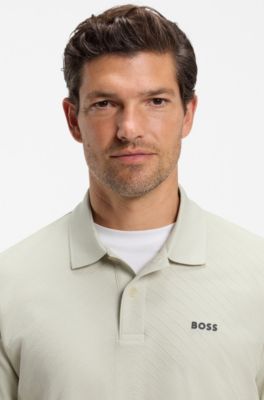 Active quick-dry polo shirt, Light Beige