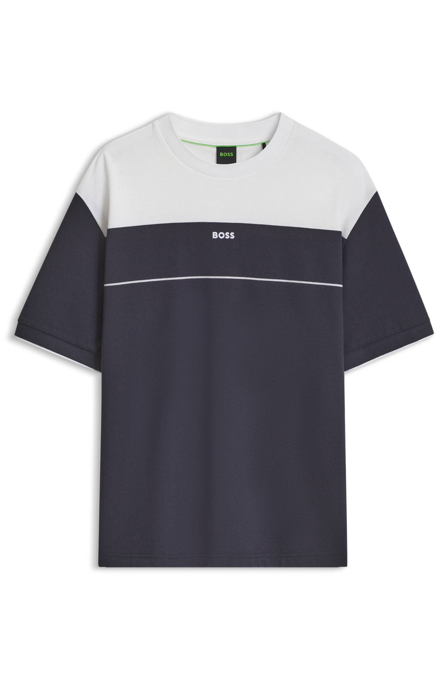 Boss Cotton-piqué T-shirt herr – bild 4