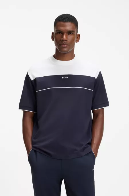 T-Shirt aus Baumwoll-Piqué