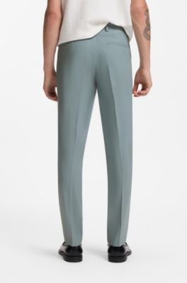 Two-piece extra-slim-fit suit in stretch fabric, Light Grey