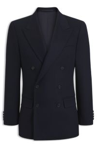 BOSS BY BECKHAM jacket in Italian wool-cashmere, Dark Blue