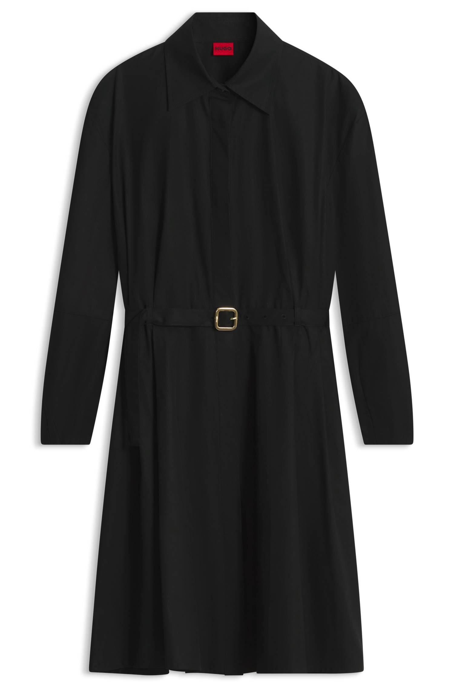 Hugo Cotton shirt dress klänningar dam – bild 4