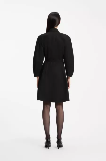 Hemdblusenkleid aus Baumwolle