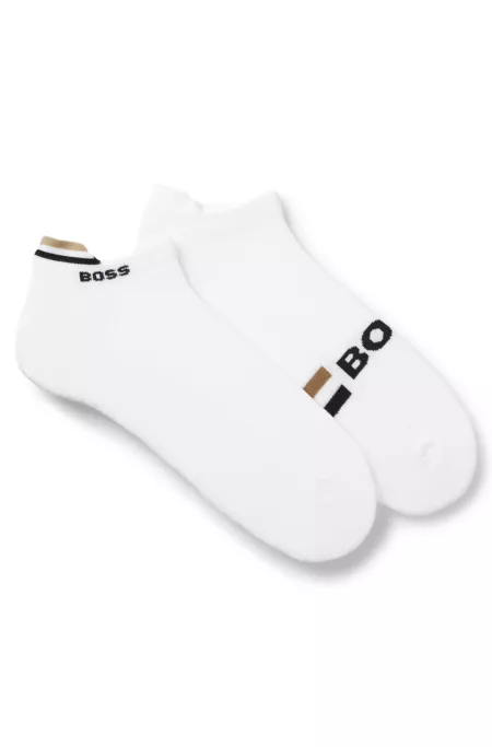 Paquete de dos pares de calcetines tobilleros