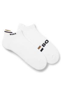 2-pack ankle socks, White