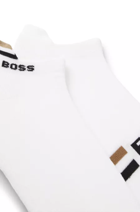 Paquete de dos pares de calcetines tobilleros