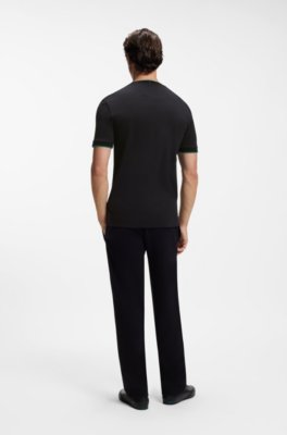 Boss x ASTON MARTIN T-shirt in mercerised cotton herr – bild 3