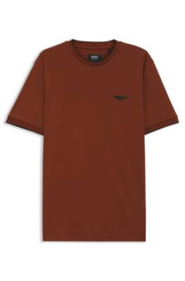 Boss x ASTON MARTIN T-shirt in mercerised cotton herr – bild 4