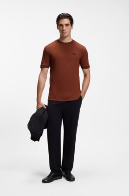 Boss x ASTON MARTIN T-shirt in mercerised cotton herr – bild 2