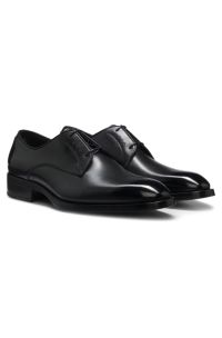Leather Derby shoes, Black