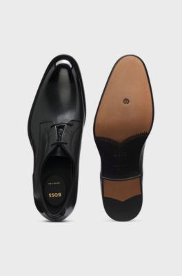 Leather Derby shoes, Black