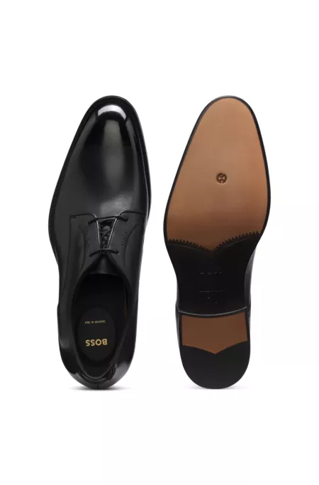 Derby-Schuhe aus Leder